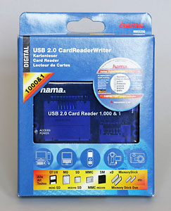 Hama CardReaderWriter 1000&1 55350