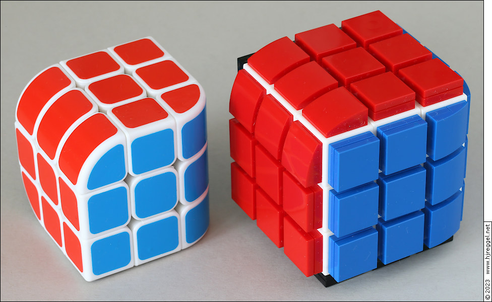 Left: Penrose Cube, Right: Brickermod Penrose Cube