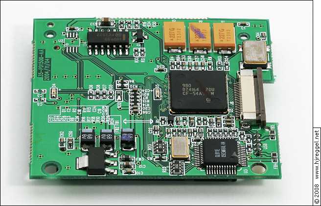 PCB for Cornice Storage Element to USB 2.0 application