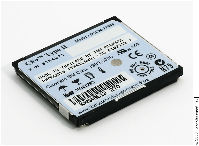 IBM 1GB Microdrive DSCM-11000