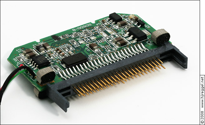 PCB from the LaCie Carte, top view