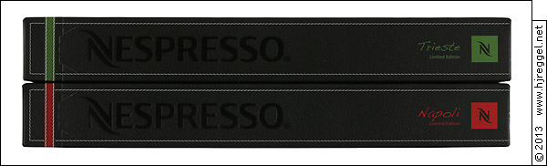  Nespresso Limited Edition 2013: Trieste / Napoli 
